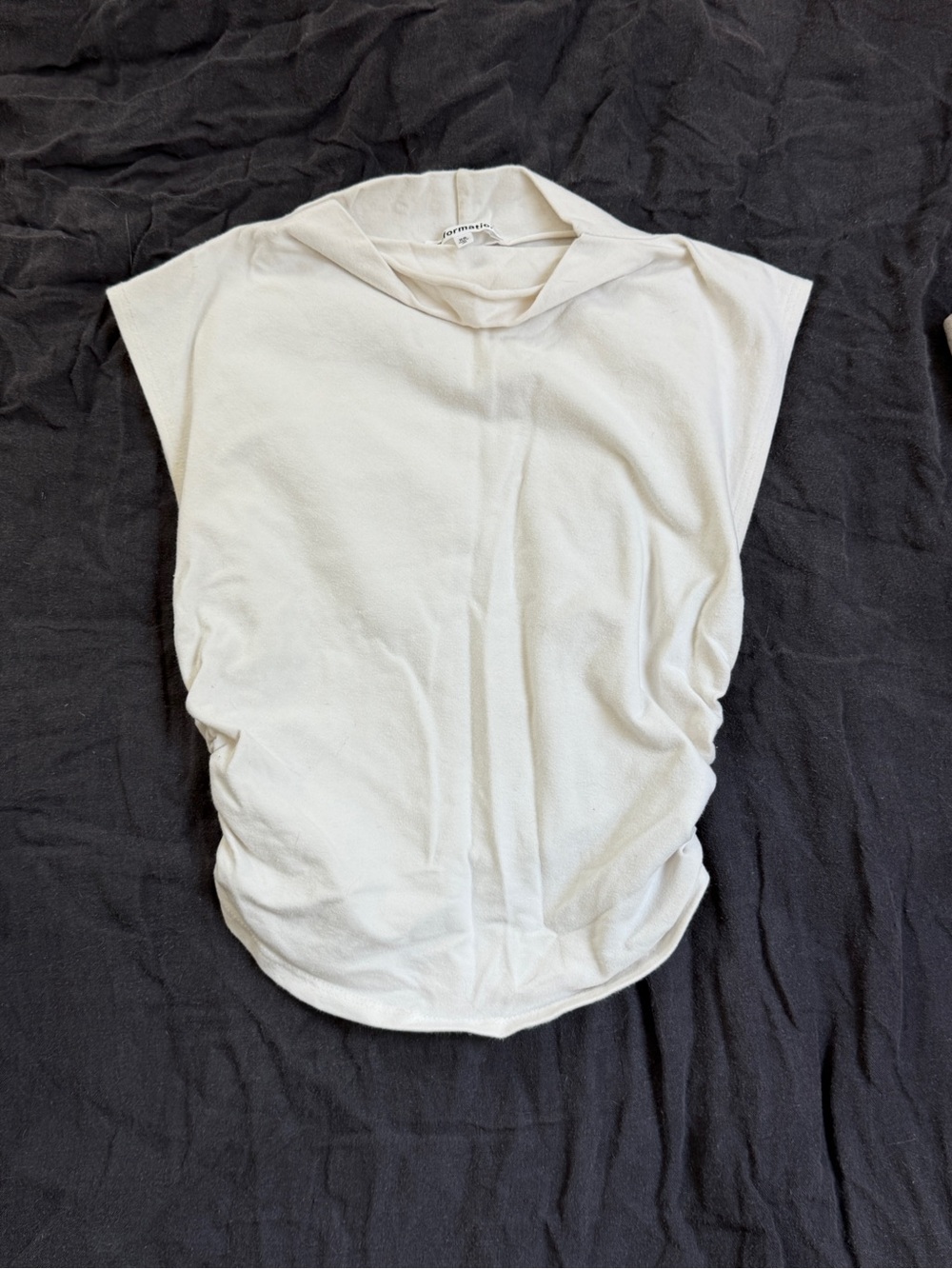 Reformation Lindy Cap-Sleeve Top